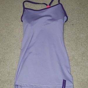 Tank top-workout girls purple
